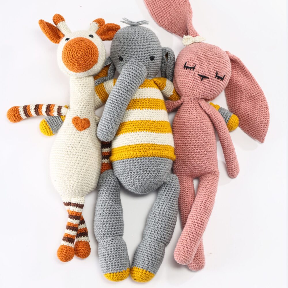 Pack of 3 cute cuddle buddies